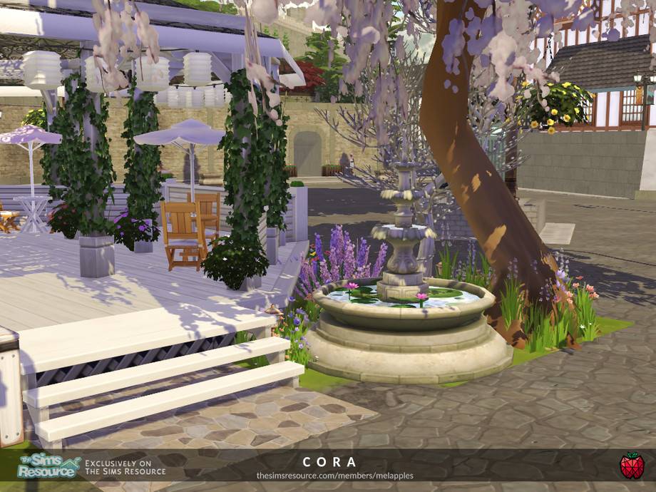 Кафе Cora для Симс 4 - фото 5