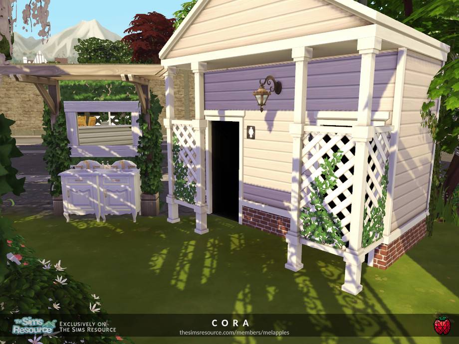 Кафе Cora для Симс 4 - фото 6