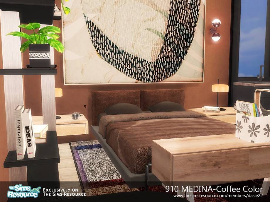 Квартира 910 MEDINA-Coffee Color для Симс 4 - фото 4