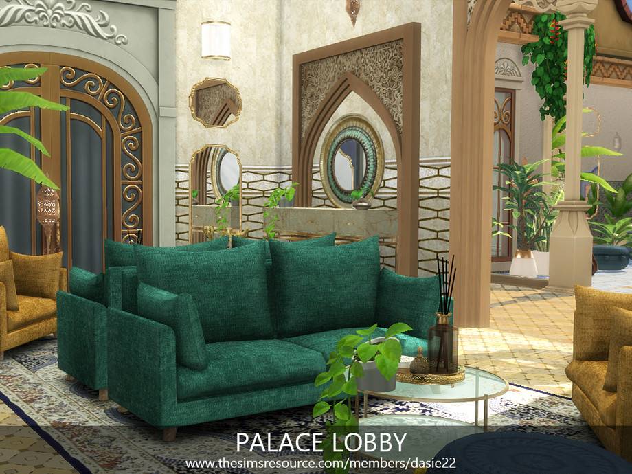 Прихожая Palace Lobby для Симс 4 - фото 2