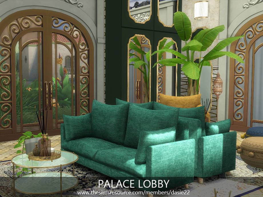 Прихожая Palace Lobby для Симс 4 - фото 3