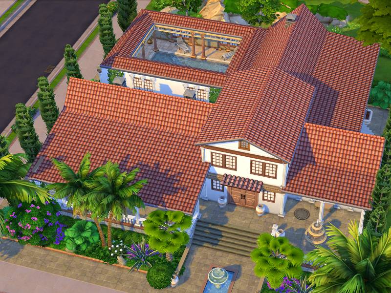 Римские бани и спа для Симс 4 - фото 2