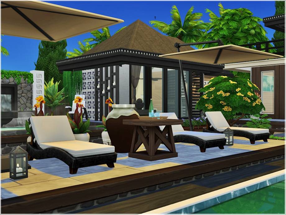 СПА-салон Lavani для Симс 4 - фото 3