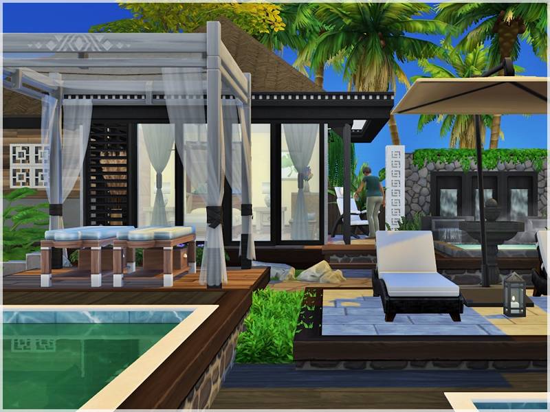 СПА-салон Lavani для Симс 4 - фото 5