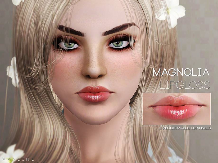 Помада Magnolia Lipgloss для Симс 3