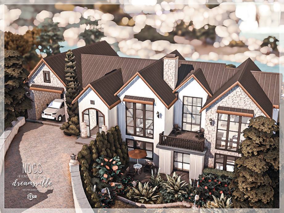 Дом Dreamsville для Симс 4 - фото 3