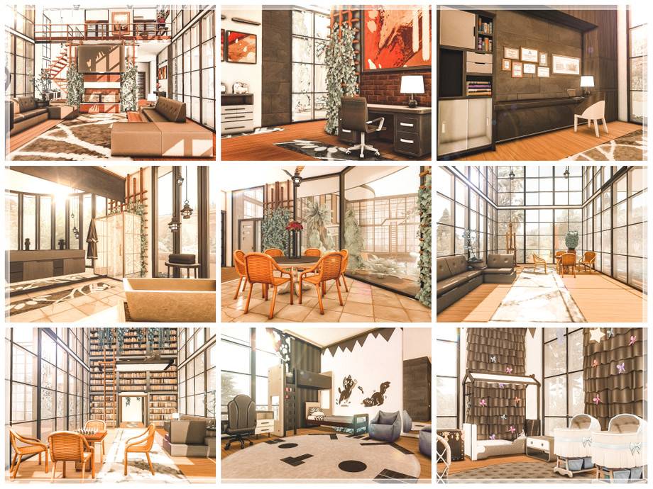 Дом Tropic Ana Modern для Симс 4 - фото 8