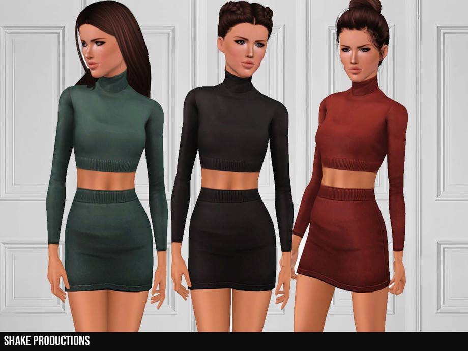 Платье ShakeProductions-S3-54 для Симс 3