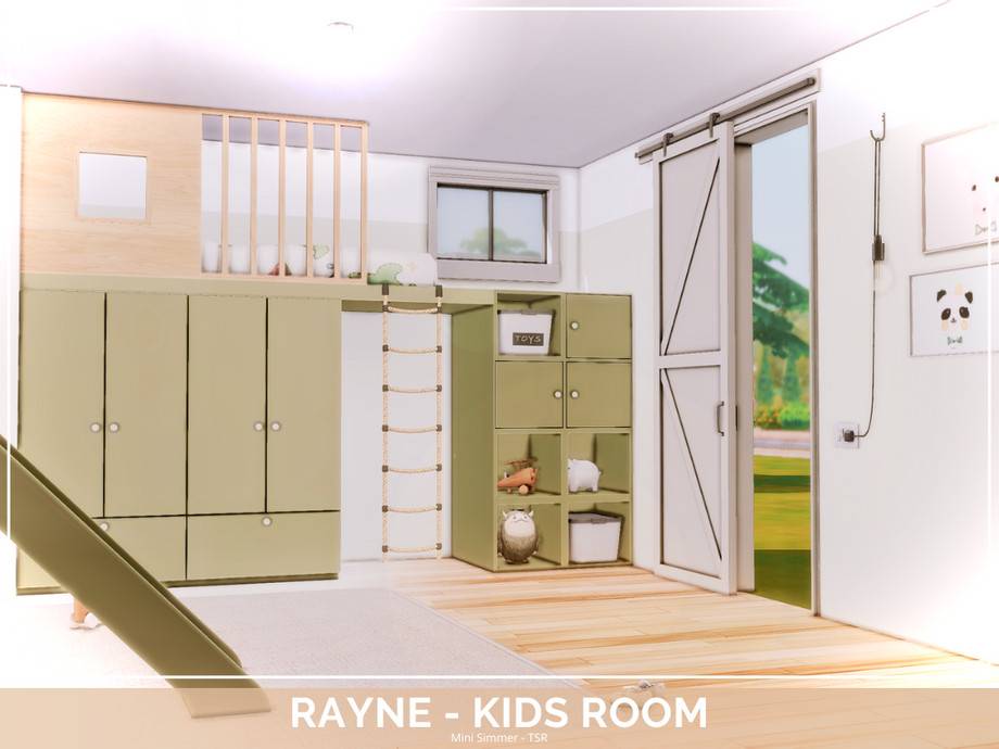 Детская спальня Rayne для Симс 4 - фото 2