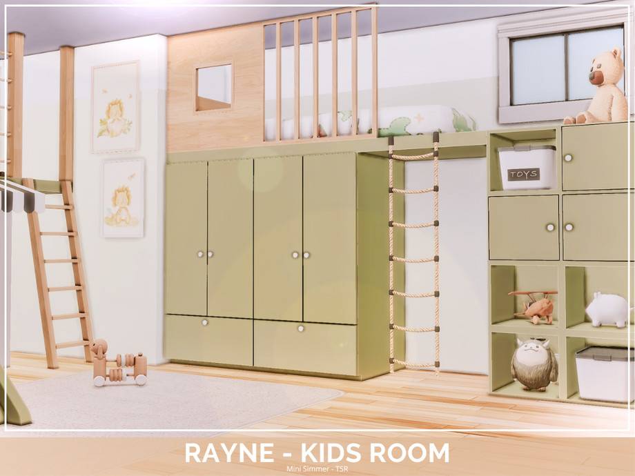 Детская спальня Rayne для Симс 4 - фото 3