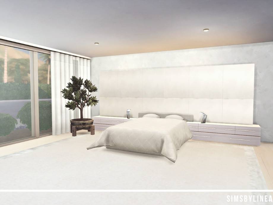 Дом Beige Mansion для Симс 4 - фото 6