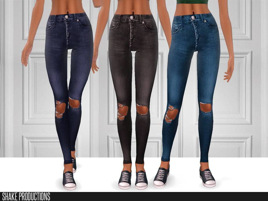 Джинсы ShakeProductions-S3-120 для Симс 3