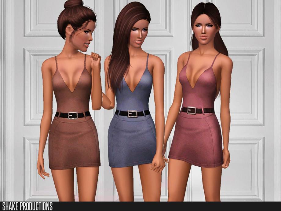 Платье ShakeProductions-S3-38 для Симс 3