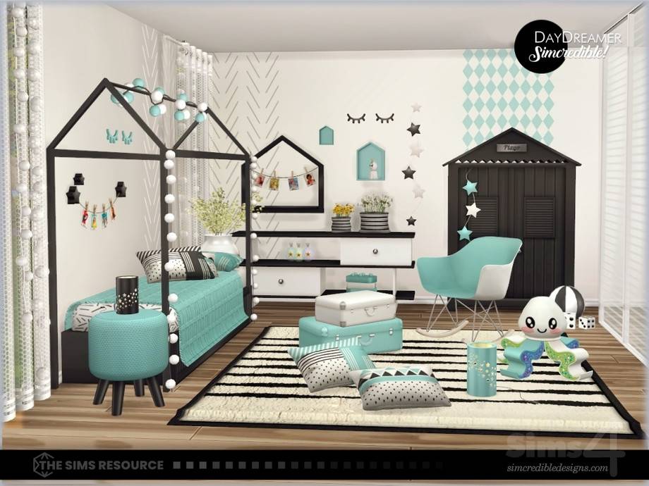 Детская кровать Daydreamer для Симс 4