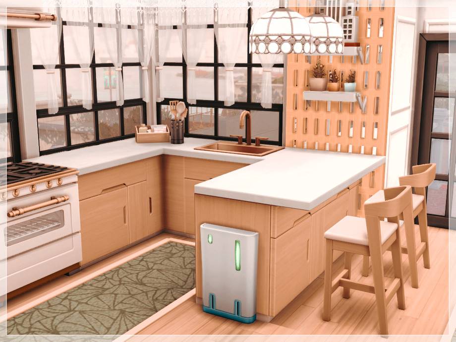 Дом San Sequoia Sea Cottage для Симс 4 - фото 5