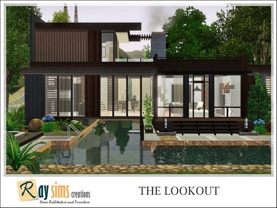 Дом The Lookout для Симс 3 - фото 1
