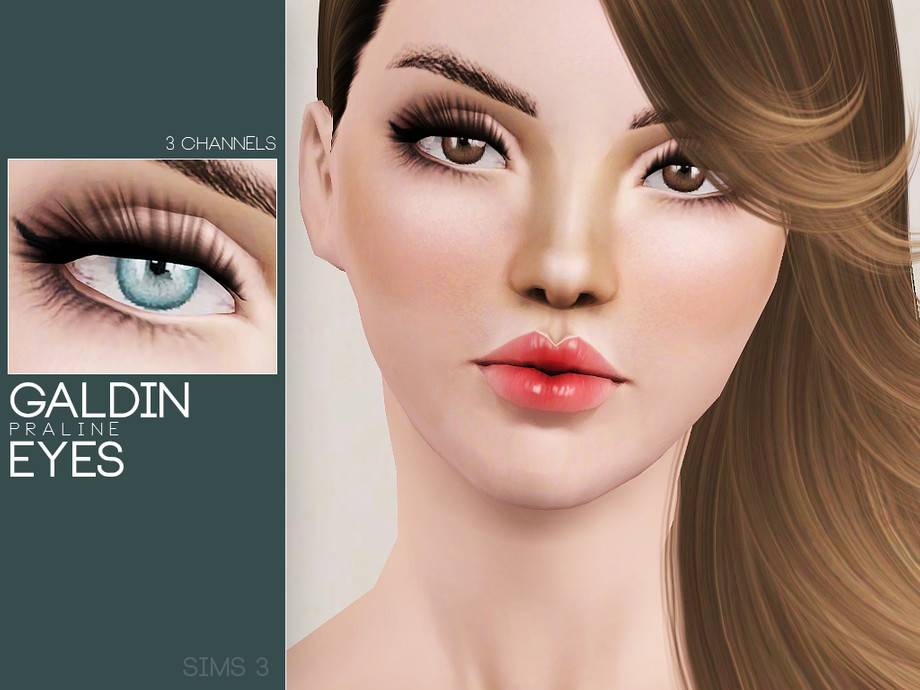Глаза Galdin Eyes для Симс 3