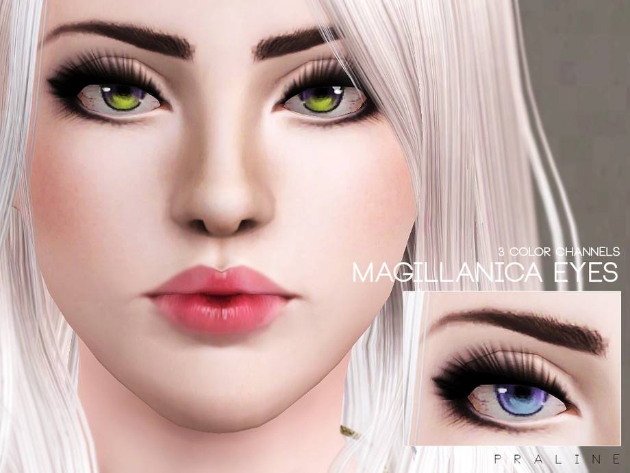 Глаза Magillanica Eyes для Симс 3