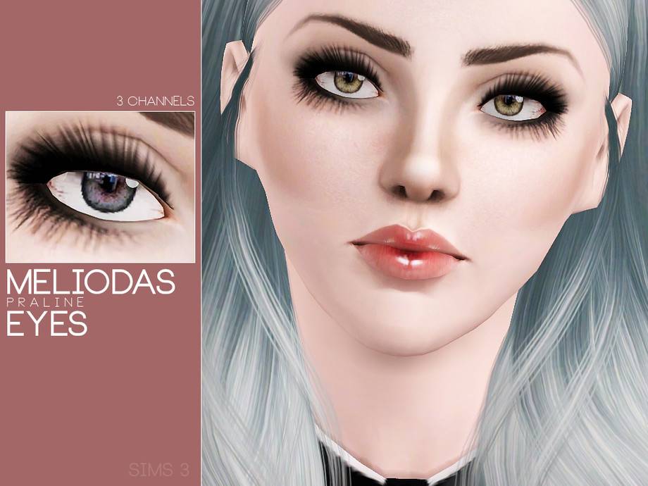 Глаза Meliodas Eyes для Симс 3