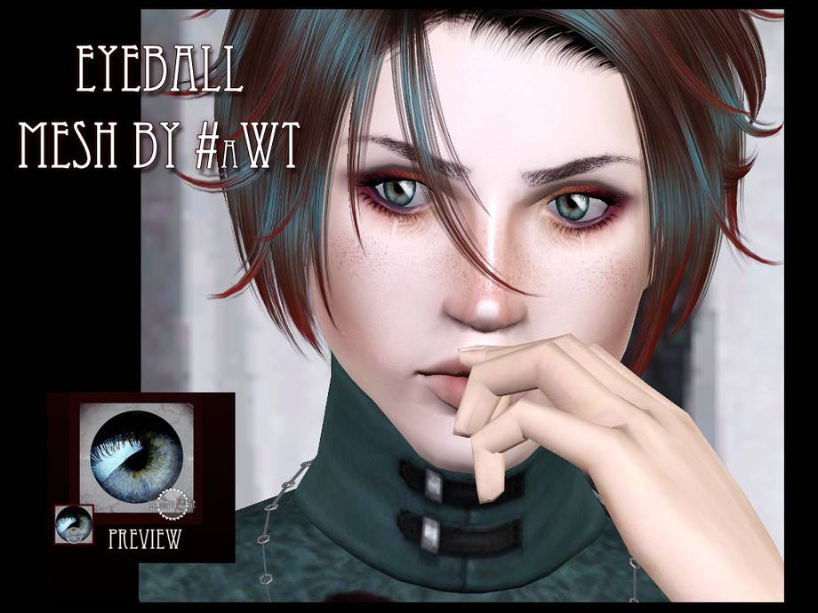 Глаза Realistic Eyes 034 для Симс 3