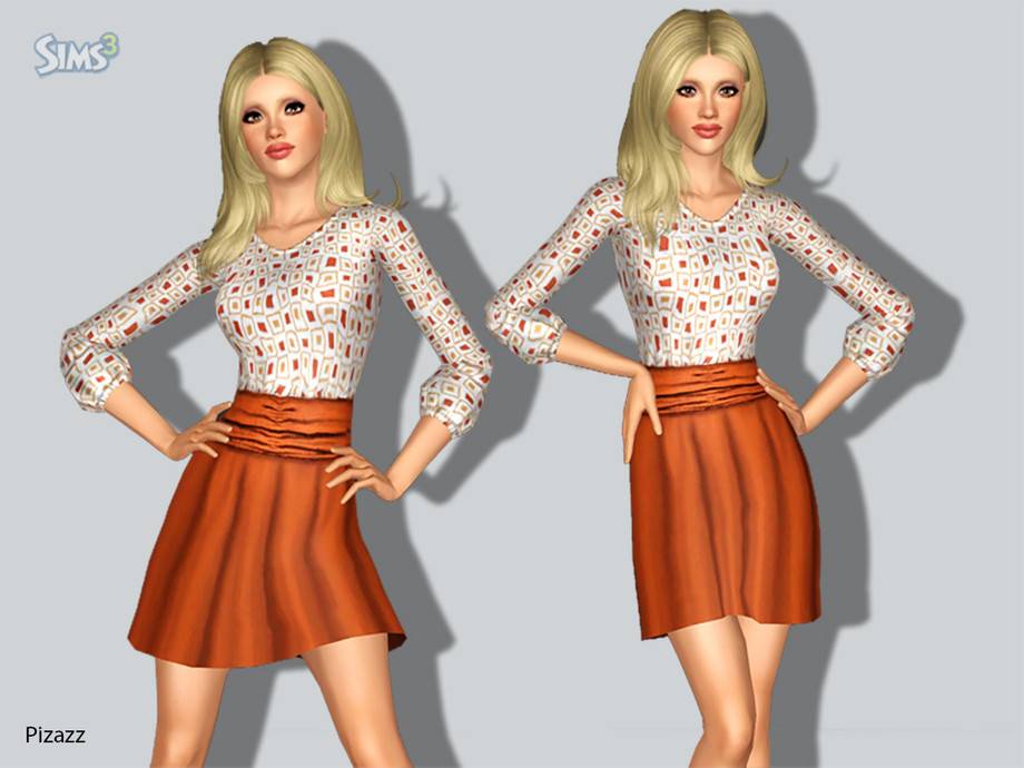 Платье Cocktail Dress 101 для Симс 3