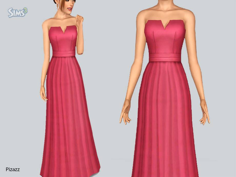 Платье Elegant Gown для Симс 3