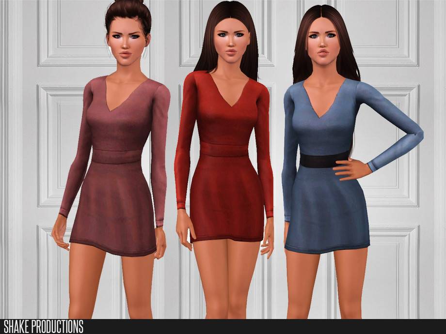 Платье ShakeProductions-S3-67 для Симс 3