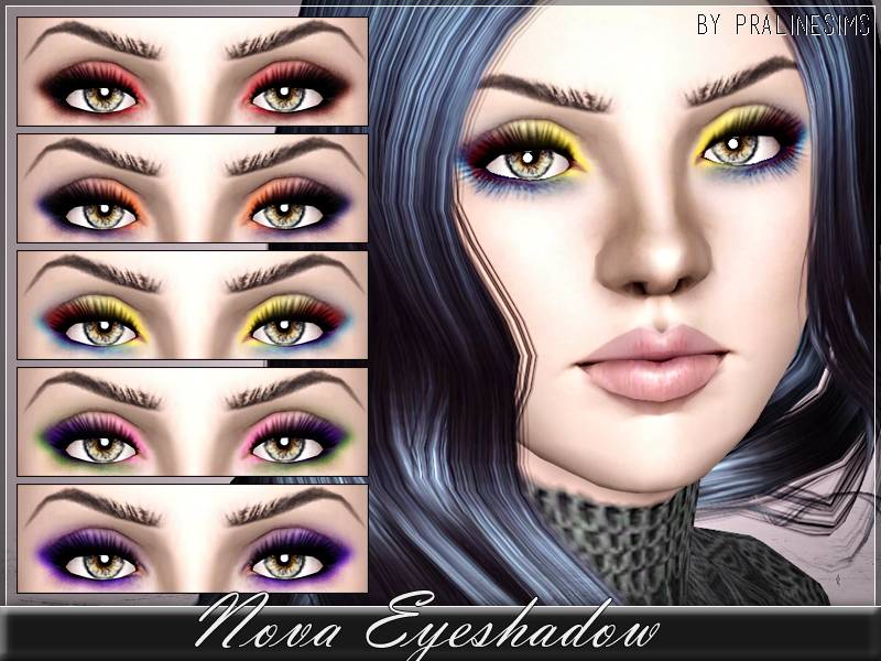Тени для век Nova Eyeshadow для Симс 3