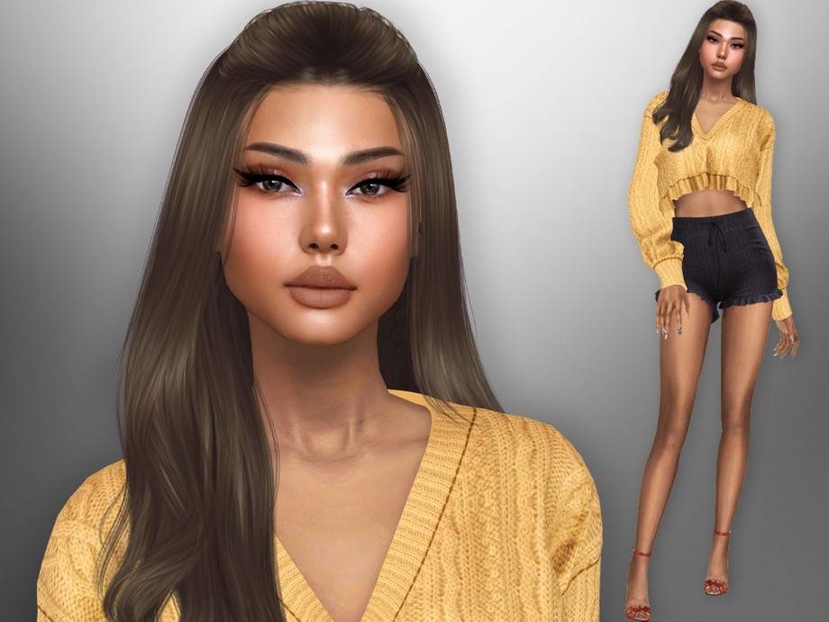 Симка Janette Dunham для Симс 4 - фото 1