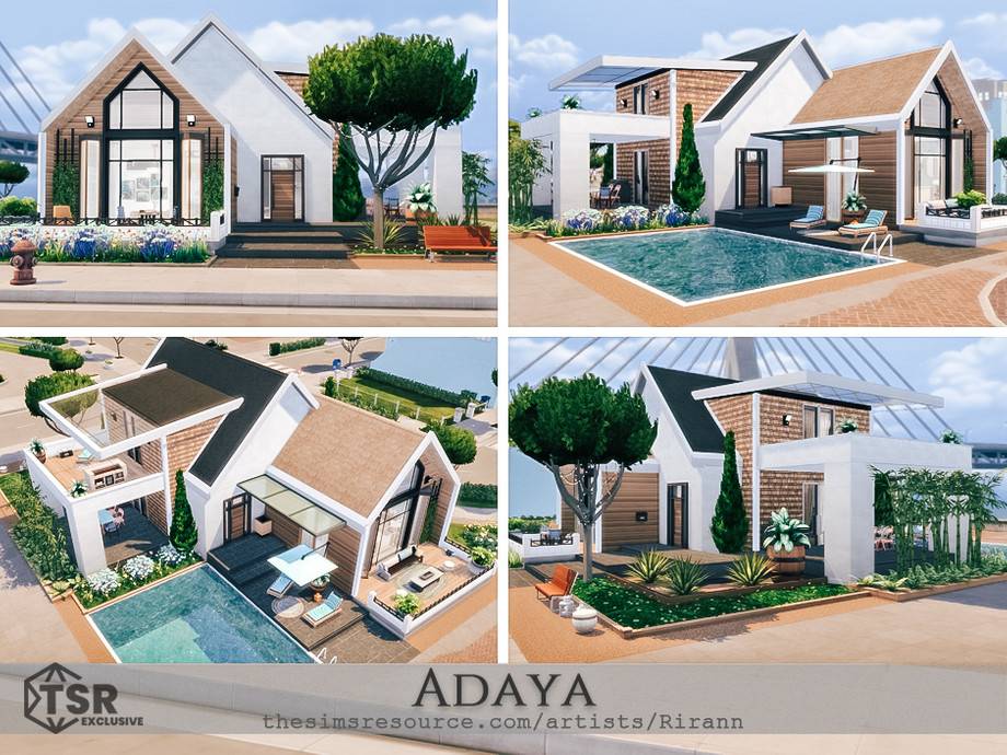 Дом Adaya для Симс 4 - фото 2