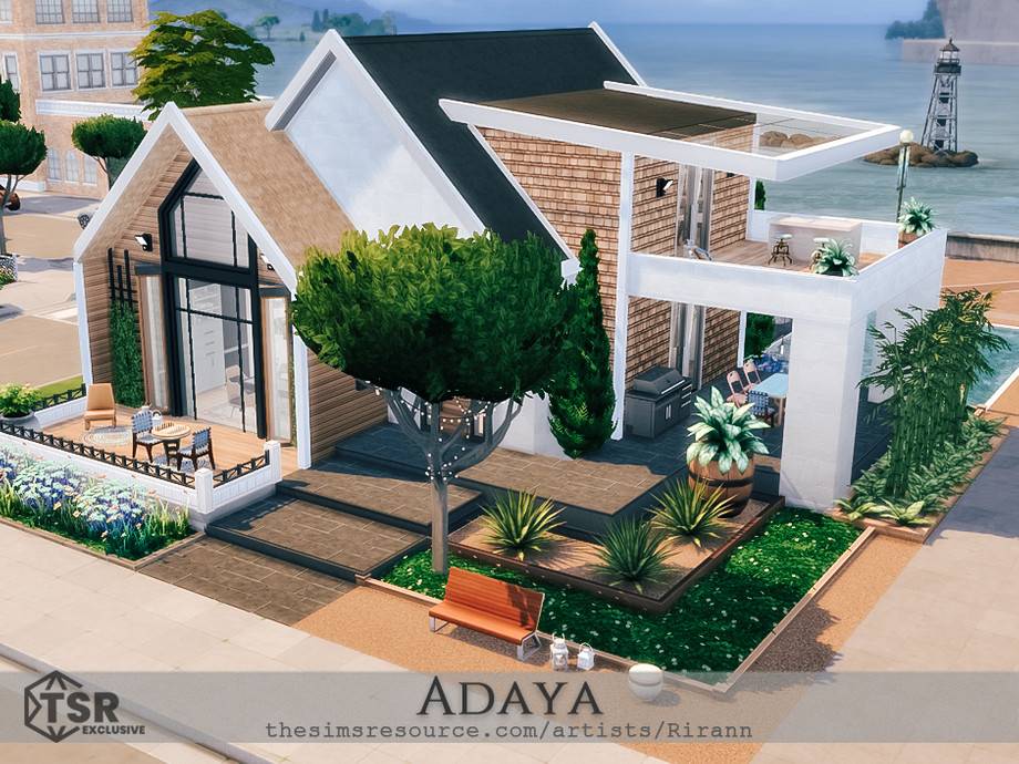 Дом Adaya для Симс 4 - фото 3
