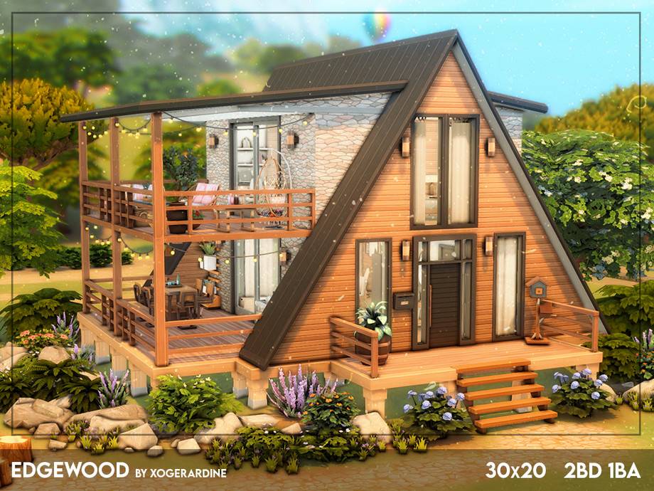 Дом Edgewood для Симс 4 - фото 1