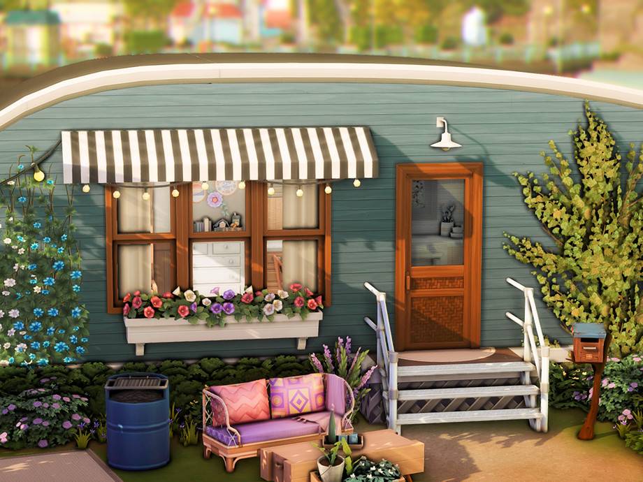 Дом Ellerton Trailer для Симс 4 - фото 4