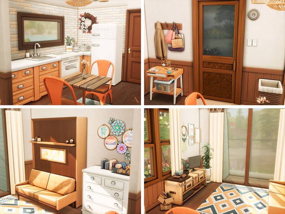 Дом Ellerton Trailer для Симс 4 - фото 5