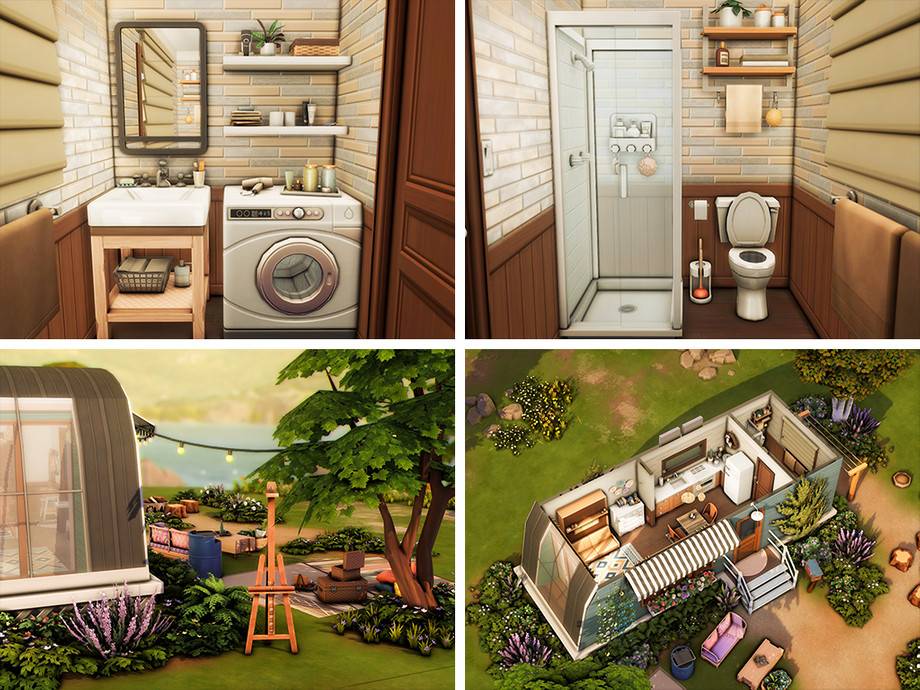 Дом Ellerton Trailer для Симс 4 - фото 6