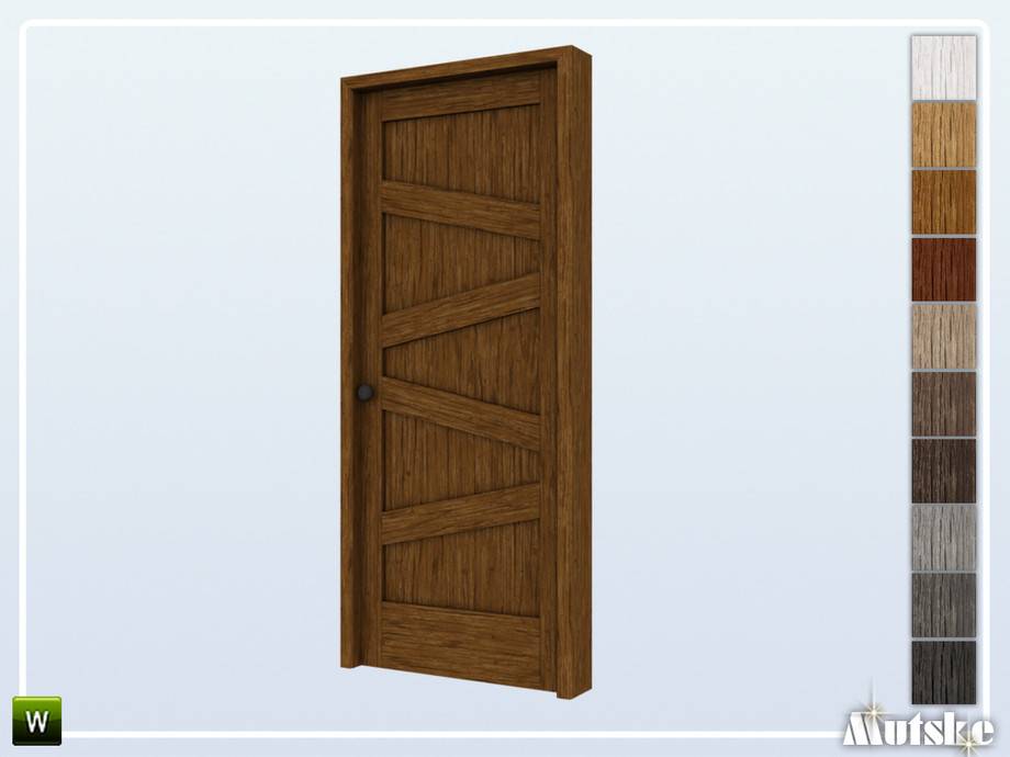 Дверь Blair Privat 1x1 для Симс 4