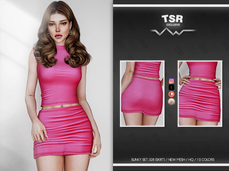 Юбка BD927 для Симс 4