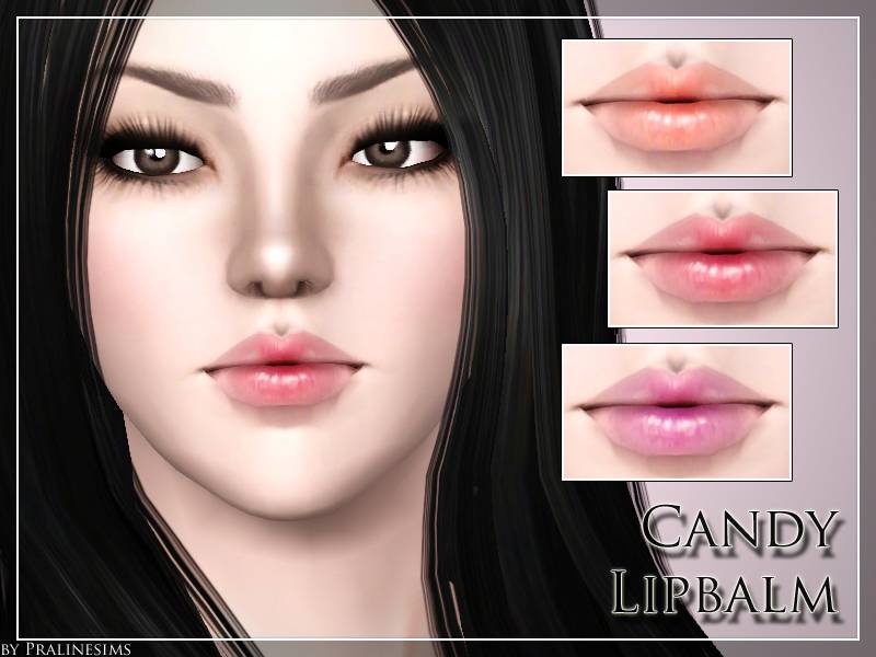 Помада Candy Lipbalm для Симс 3