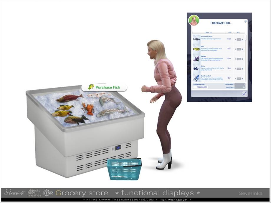 Продуктовый магазин Pt.I для Симс 4 - фото 8