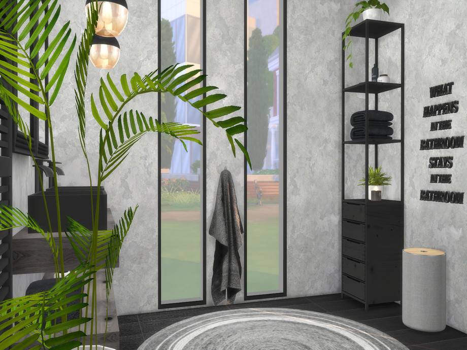 Ванная комната Aleona для Симс 4 - фото 3