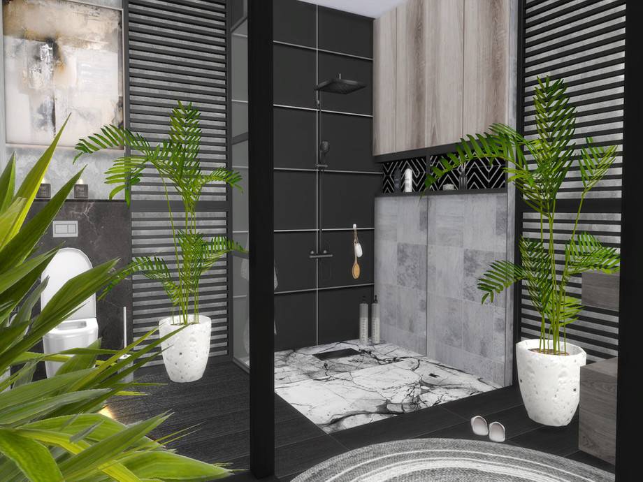 Ванная комната Aleona для Симс 4 - фото 4