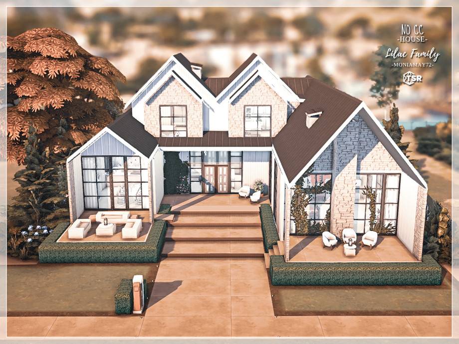 Дом Lilac для Симс 4 - фото 2