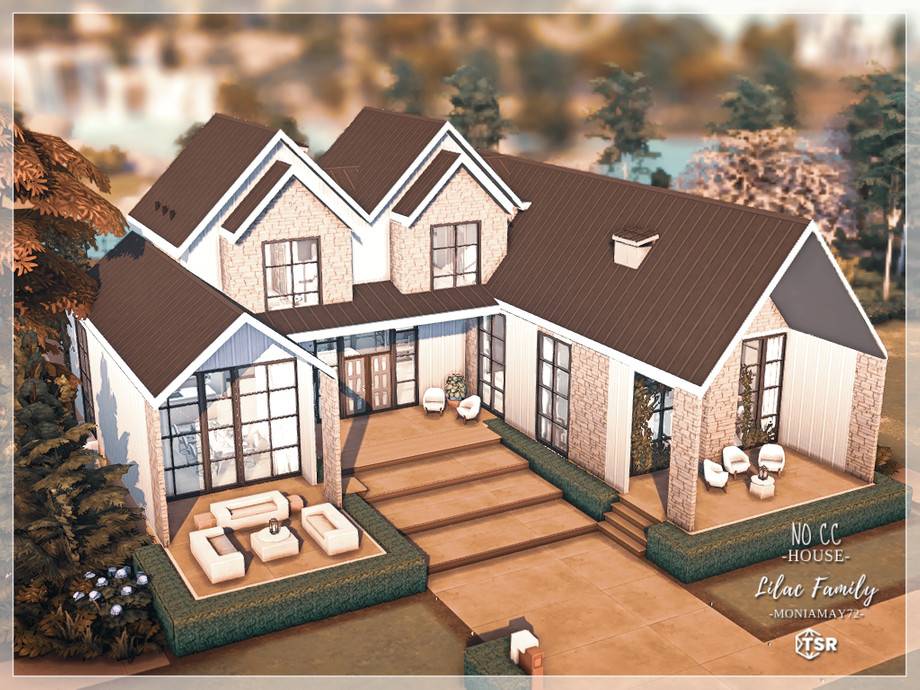 Дом Lilac для Симс 4 - фото 4