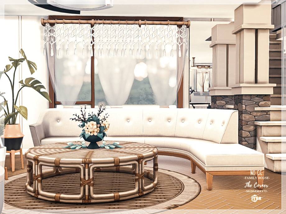 Дом The Corner House для Симс 4 - фото 5