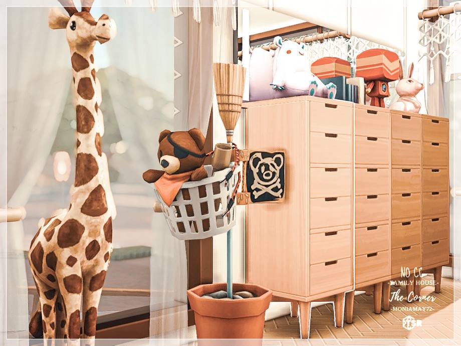 Дом The Corner House для Симс 4 - фото 6