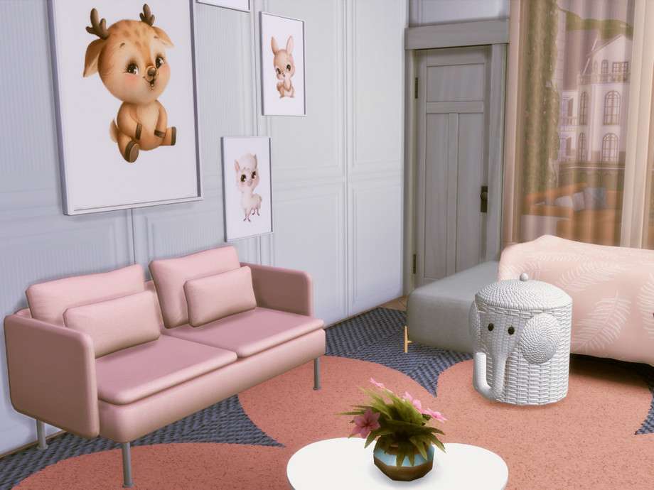Детская комната Sabine для Симс 4 - фото 4
