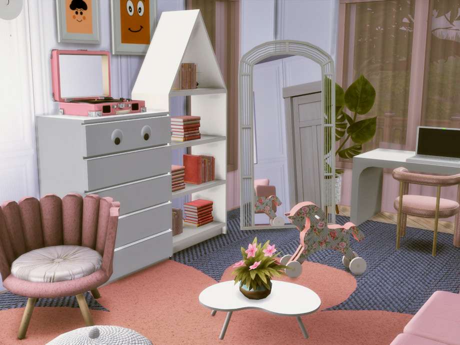 Детская комната Sabine для Симс 4 - фото 6