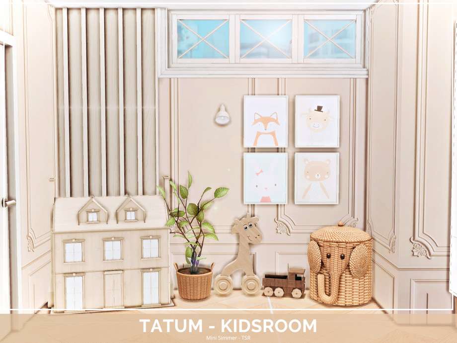 Детская комната Tatum для Симс 4 - фото 4