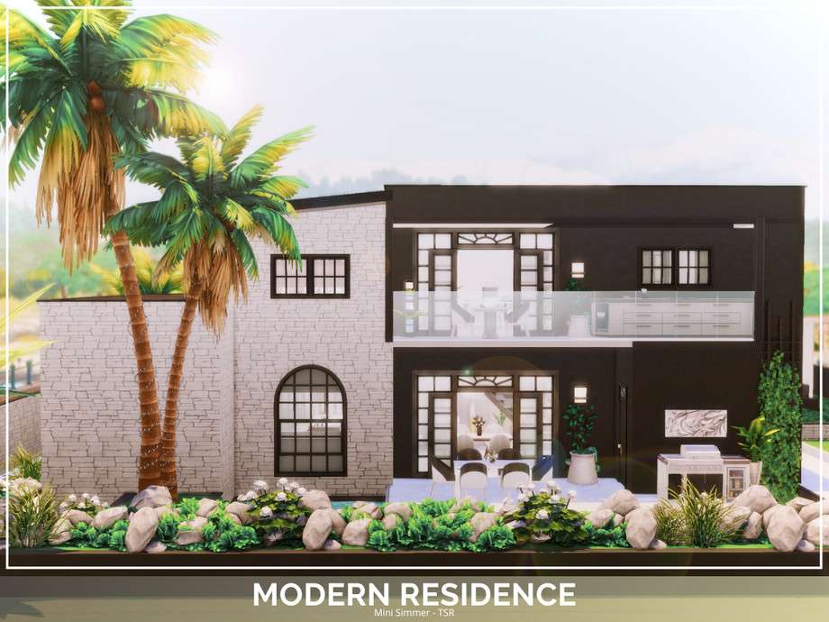 Дом Modern Residence для Симс 4 - фото 2