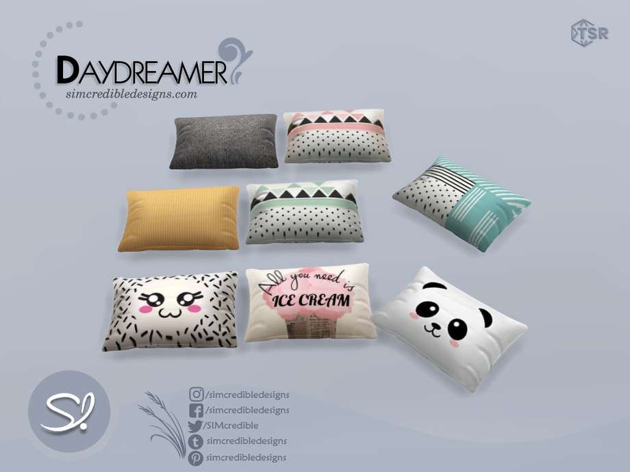Подушка Daydreamer 1 для Симс 4
